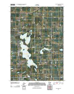 New Auburn 2010 topographic map thumbnail