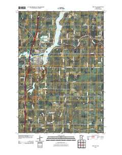 Pine City 2010 topographic map thumbnail