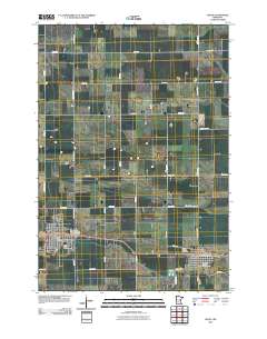 Olivia 2010 topographic map thumbnail