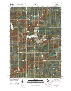 Mountain Lake 2010 topographic map thumbnail