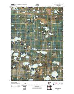 Niemackl Lakes 2010 topographic map thumbnail