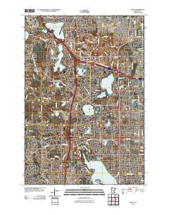 Osseo 2010 topographic map thumbnail