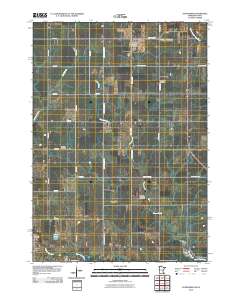 Ostrander 2010 topographic map thumbnail