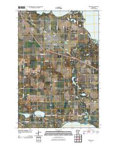 Perham 2010 topographic map thumbnail