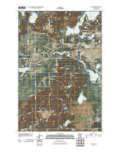 Pillager 2010 topographic map thumbnail
