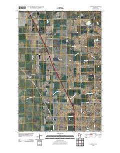 Lawndale 2010 topographic map thumbnail