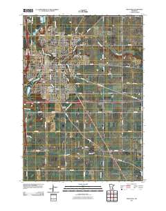 Owatonna 2010 topographic map thumbnail