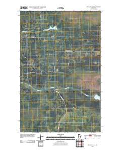 Mulligan Lake 2010 topographic map thumbnail