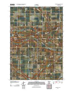 Sanborn NE 2010 topographic map thumbnail