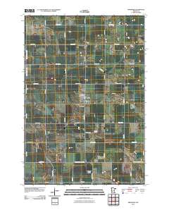 Prinsburg 2010 topographic map thumbnail