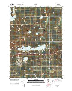 Sherburn 2010 topographic map thumbnail