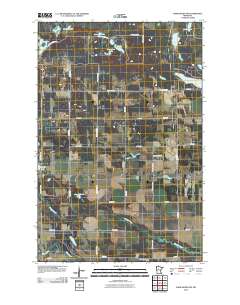 Park Rapids NW 2010 topographic map thumbnail