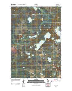 Sawyer 2010 topographic map thumbnail