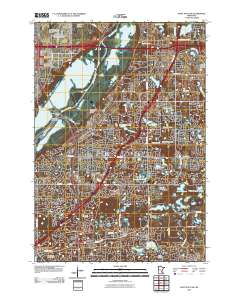 Saint Paul SW 2010 topographic map thumbnail