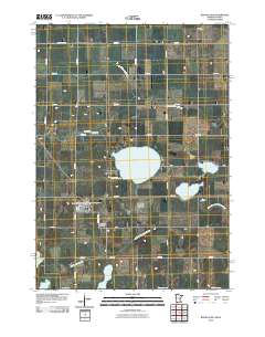 Round Lake 2010 topographic map thumbnail