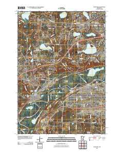 Shakopee 2010 topographic map thumbnail