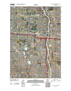 Minneapolis North 2010 topographic map thumbnail