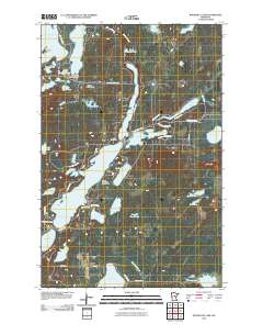 Roosevelt Lake 2010 topographic map thumbnail