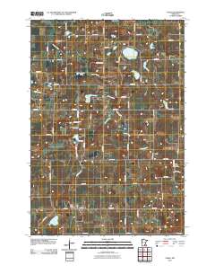 Veseli 2010 topographic map thumbnail