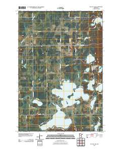 Platte Lake 2010 topographic map thumbnail