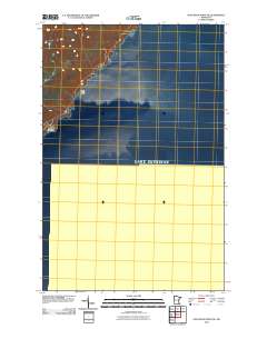 Split Rock Point NE 2010 topographic map thumbnail