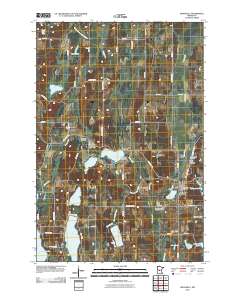 Swanville 2010 topographic map thumbnail