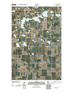 Union Lake 2010 topographic map thumbnail