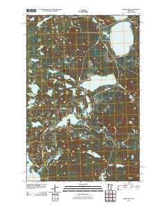 Snider Lake 2010 topographic map thumbnail