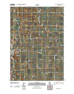 Medford East 2010 topographic map thumbnail