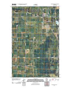 Lake Bronson 2010 topographic map thumbnail