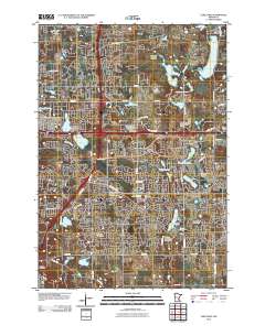 Lake Elmo 2010 topographic map thumbnail