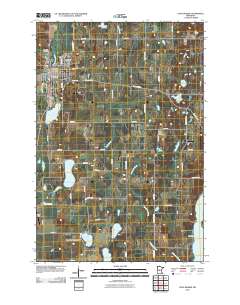 Long Prairie 2010 topographic map thumbnail