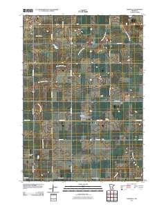Lewisville 2010 topographic map thumbnail