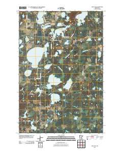 Lake Ada 2010 topographic map thumbnail