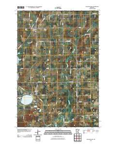 Holdingford 2010 topographic map thumbnail
