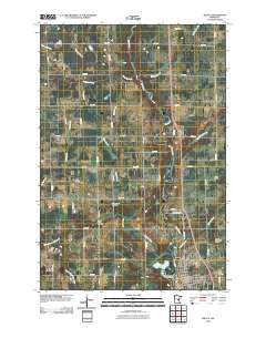Milaca 2010 topographic map thumbnail