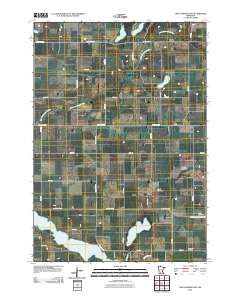 Lake Hanska East 2010 topographic map thumbnail