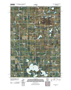 Lake Hassel 2010 topographic map thumbnail