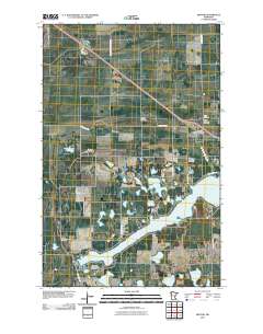 Mentor 2010 topographic map thumbnail