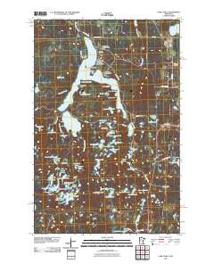 Lake Itasca 2010 topographic map thumbnail
