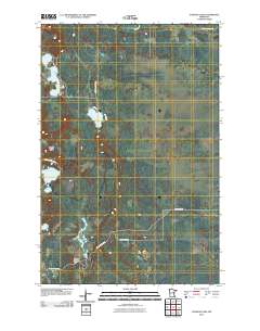 Vanduse Lake 2010 topographic map thumbnail