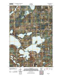 Vining 2010 topographic map thumbnail