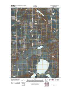Upper Rice Lake 2011 topographic map thumbnail