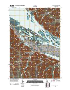 Winona West 2011 topographic map thumbnail