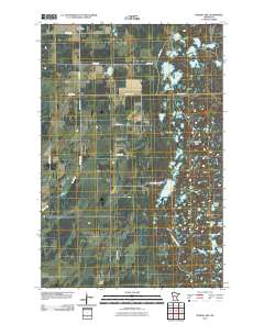 Spider Lake 2010 topographic map thumbnail