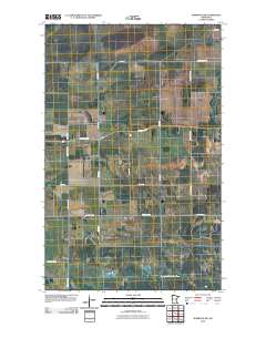 Warroad SW 2010 topographic map thumbnail