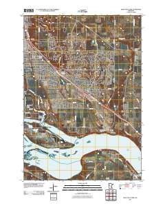 Saint Paul Park 2010 topographic map thumbnail