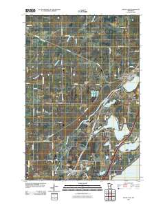 Moose Lake 2010 topographic map thumbnail