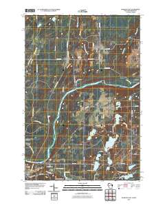 Danbury East 2010 topographic map thumbnail