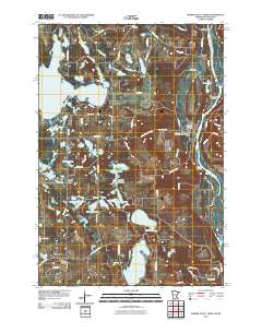 Marine on St. Croix 2010 topographic map thumbnail